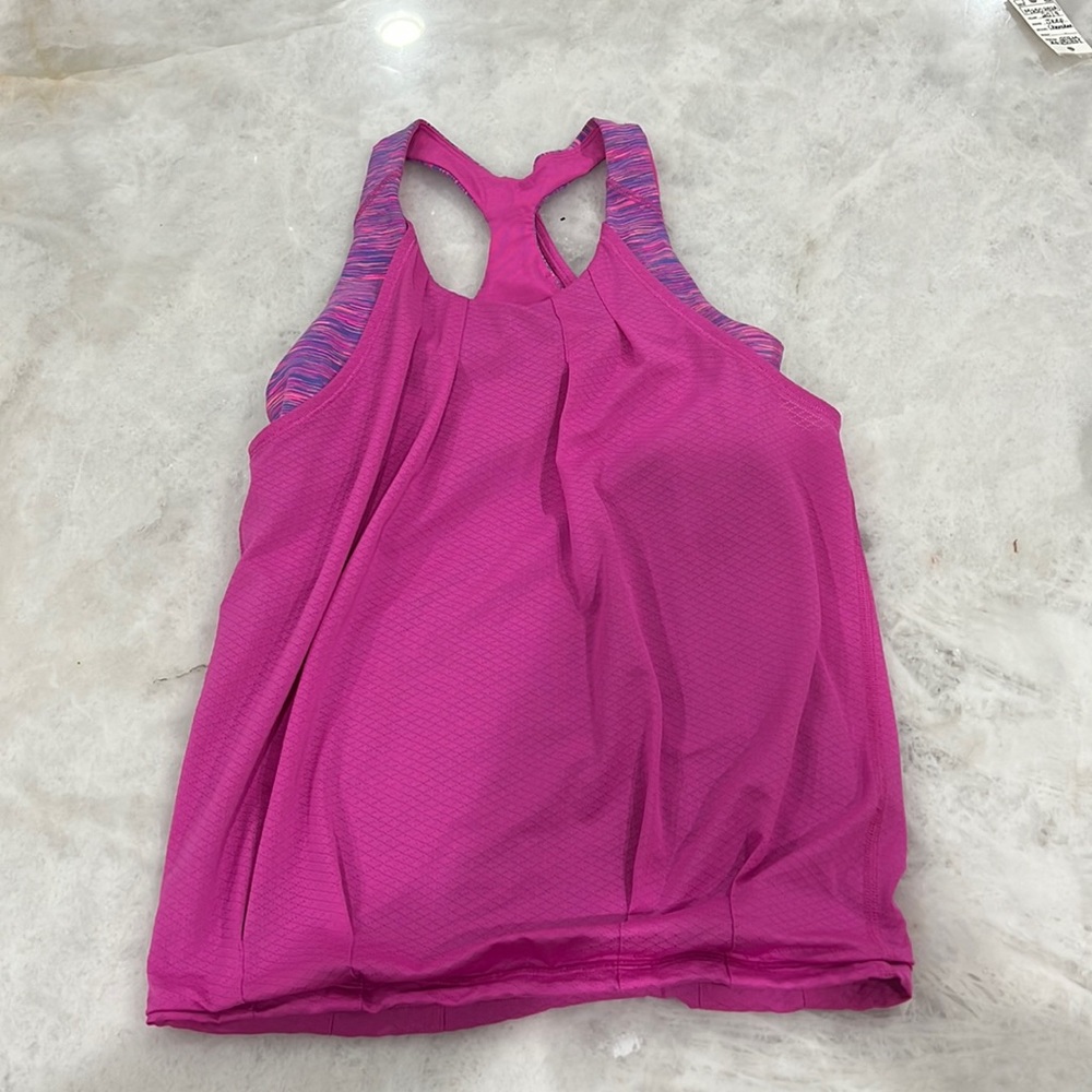 Ivivva Size 12 Racerback Built-In Sports Bra Tank